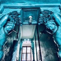 Петербург за закрытыми дверями: парадные лестницы и дворы-колодцы — Санкт-Петербург, 26 октября